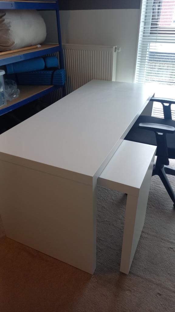 Malm Bureau IKEA. NOG STEEDS BESCHIKBAAR., Huis en Inrichting, Bureaus, Gebruikt, Bureau, Ophalen