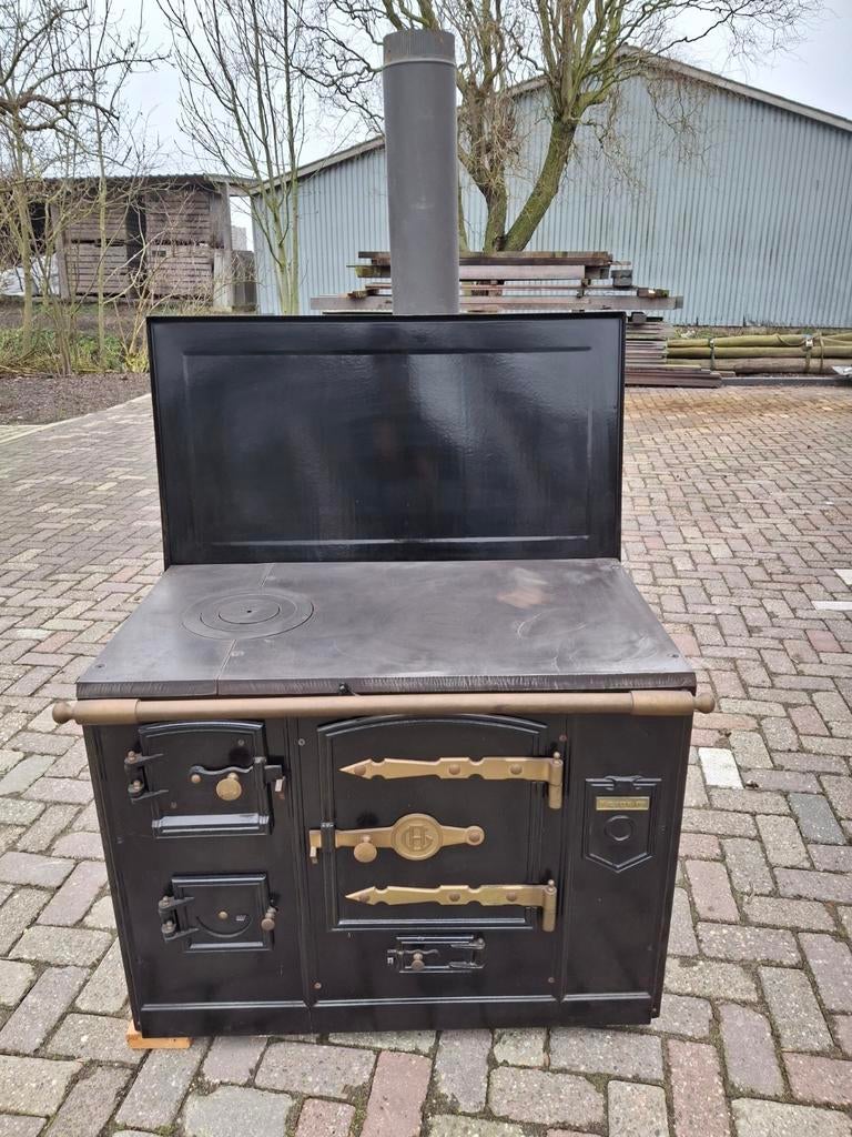 Hout gestookt fornuis/hout cv kachel ., Ophalen, Zo goed als nieuw, Hout, Houtkachel