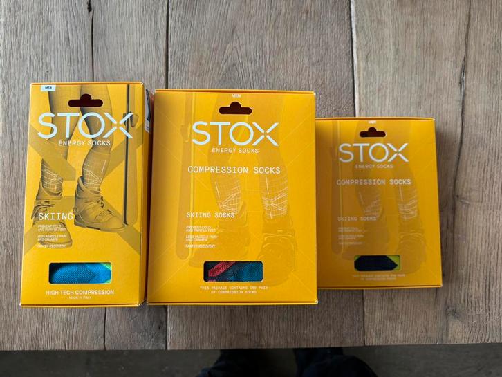 STOX compression socks ski maat M3, Sport en Fitness, Skiën en Langlaufen, Nieuw, Kleding, Skiën, Overige merken, 160 tot 180 cm