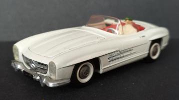 Mercedes Benz 300 SL Roadster wit 1:43 Tekno Denmark Pol  beschikbaar voor biedingen