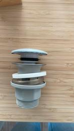 Afvoerplug wastafel nieuw, Doe-het-zelf en Verbouw, Buizen en Afvoer, Afvoer, Pvc, Ophalen of Verzenden, Zo goed als nieuw