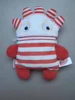 Gerd Hahn's Sorgenfresser SAGGO oranje roomwit pluche knuffe, Ophalen of Verzenden, Nieuw, Overige typen