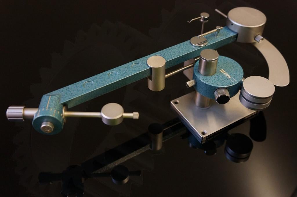 Dynavector DV505 toonarm – hamerslag blauw - LIFT-VERSIE, Audio, Tv en Foto, Platenspelers, Zo goed als nieuw, Ophalen