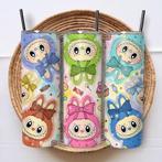 Labubu Candy Tumbler 600ml – Drinkbeker met Metalen Rietje &, Overige materialen, Verzenden, Overige typen, Nieuw