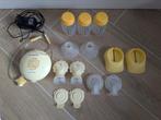 Medela Swing Maxi Dubbele Borstkolf + 3 Flesjes, Kinderen en Baby's, Ophalen of Verzenden, Gebruikt, Borstkolf