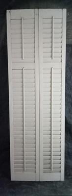 11X DIVERSE SCHUTTERS JALOUZIEEN WIT CREME, Ophalen, Gebruikt, 50 tot 100 cm, Crème