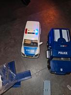 Playmobil politiebureau met auto's en boot etc, Kinderen en Baby's, Speelgoed | Playmobil, Ophalen of Verzenden, Gebruikt