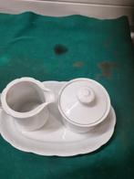 roomstel wit porselein mitterteich bavaria, Antiek en Kunst, Antiek | Servies los, Ophalen of Verzenden