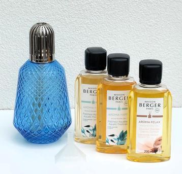 Lampe Berger + 3 flessen parfum (241029) beschikbaar voor biedingen