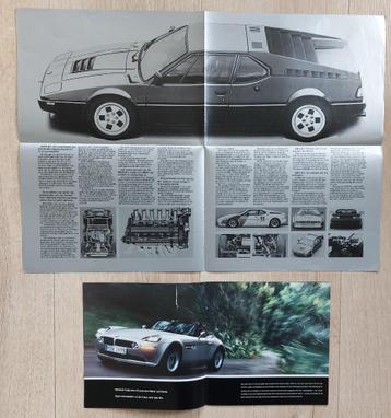 BMW  M1  Z8  brochures beschikbaar voor biedingen