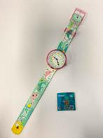 Flik Flak kinderhorloge FBNP035 - SPLASHY DOLPHINS - Swatch, Ophalen of Verzenden, Zo goed als nieuw, Overige kleuren, Meisje