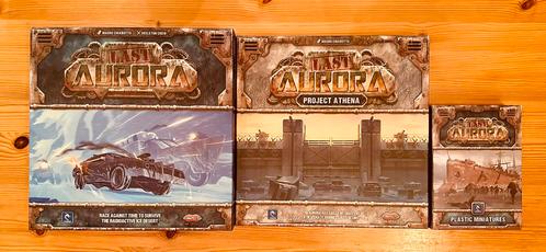 Last Aurora + Project Athena (Exp.) + Upgraded Com. (Engels), Hobby en Vrije tijd, Gezelschapsspellen | Bordspellen, Zo goed als nieuw