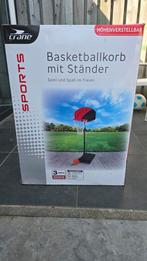 Basketbalkorf met stand, Sport en Fitness, Basketbal, Ophalen, Zo goed als nieuw, Ring, Bord of Paal