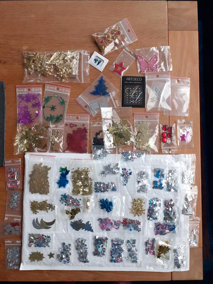 Kerst knutselen steentjes, kaarten, poppenhuis, Hobby en Vrije tijd, Knutselen, Materiaal, Ophalen of Verzenden