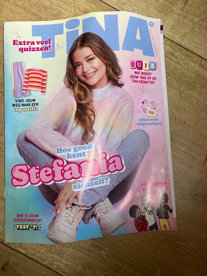 Gratis Tina tijdschrift, Boeken, Tijdschriften en Kranten, Zo goed als nieuw, Damesbladen, Ophalen