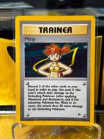 Misty (GH 18) Gym Heroes, Hobby en Vrije tijd, Verzamelkaartspellen | Pokémon, Ophalen of Verzenden, Zo goed als nieuw, Losse kaart