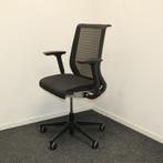 Steelcase Think, Zwart, Bureaustoel, Gebruikt, -, Zwart, -