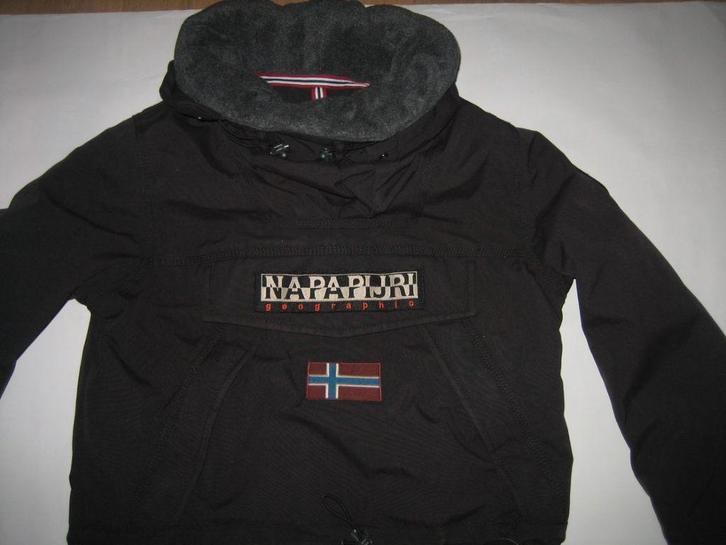 Napapijri skidoo zwart XS sk jas 176, Kinderen en Baby's, Kinderkleding | Maat 176, Nieuw, Jongen of Meisje, Jas, Ophalen of Verzenden