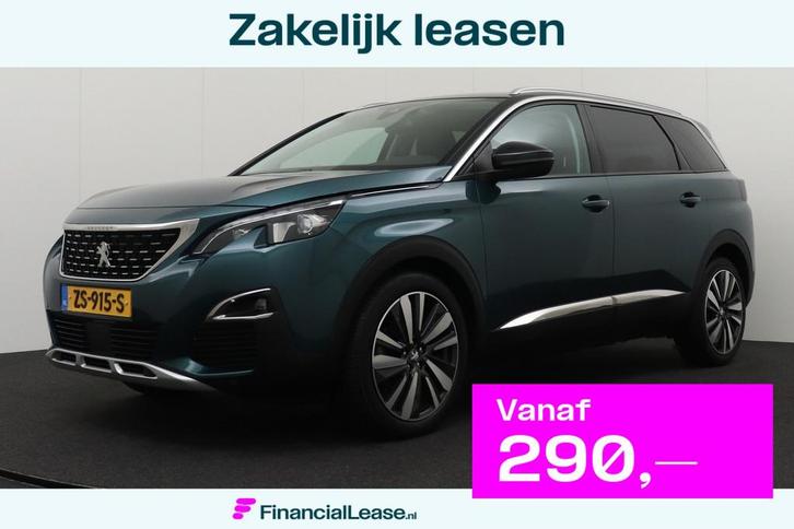Peugeot 5008 1.2T 131 PK Aut.Allure 7-Pers Camera Leder Foca, Auto's, Peugeot, Bedrijf, Lease, Financial lease, ABS, Achteruitrijcamera