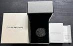Emporio Armani AR2453 Herenhorloge nieuwe incl certificaat, Ophalen of Verzenden, Nieuw, Zwart, Jongen