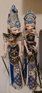 Handgemaakte Wajang poppen uit Indonesië, Antiek en Kunst, Antiek | Religie, Ophalen of Verzenden