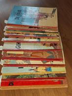 Kuifje De zaak zonnebloem 1968 + 10 andere, Meerdere stripboeken, Ophalen of Verzenden, Gelezen