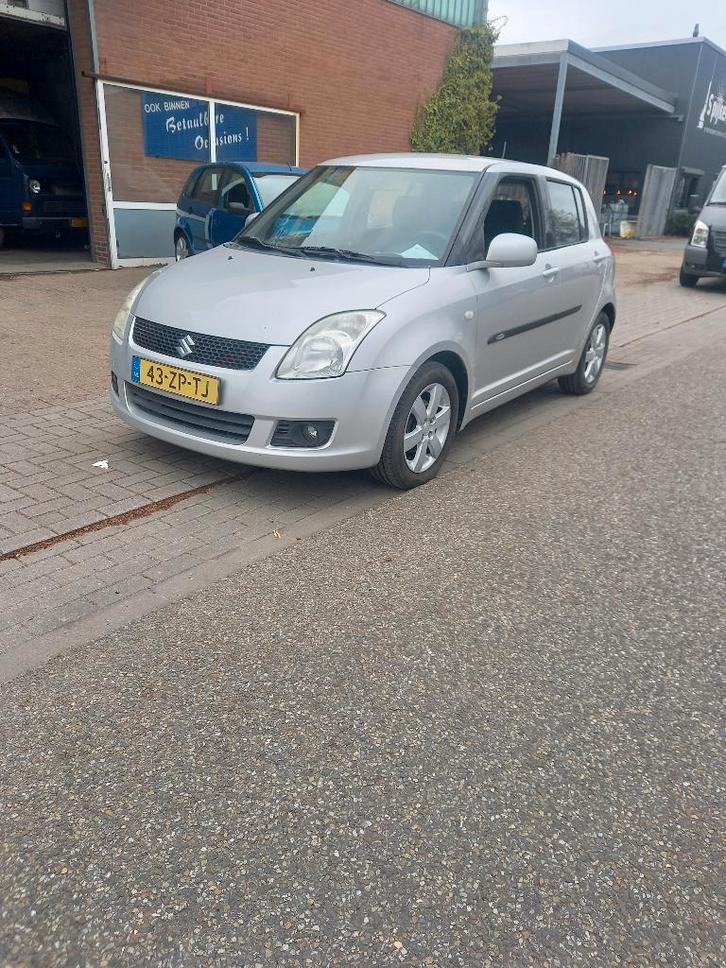 Suzuki Swift 1.3 5DRS 2008 Grijs, Auto's, Suzuki, Bedrijf, Swift, ABS, Airbags, Airconditioning, Centrale vergrendeling, Elektrische buitenspiegels