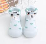 Lichtgroene anti-slip schoentjes van Baby-Slofje met olifant, Ophalen of Verzenden, Nieuw, Jongetje of Meisje, Schoentjes