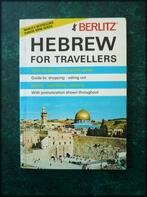 HEBREW for Travellers - Berlitz - Berlitz Hebrew For Travell, Overige uitgevers, Zo goed als nieuw, Verzenden