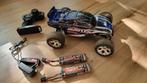 Traxxas Rustler Blauw 2wd, Hobby en Vrije tijd, Modelbouw | Radiografisch | Auto's, Ophalen, Gebruikt, Elektro, Onderdeel