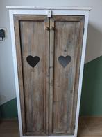 Kastje met hartjesdeuren, Huis en Inrichting, Kasten | Overige, Ophalen, Gebruikt