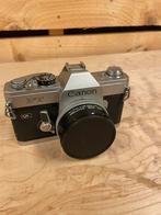 Canon FT ql met life size adapter, Audio, Tv en Foto, Fotocamera's Analoog, Ophalen, Gebruikt, Spiegelreflex, Canon