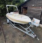 Marine Compositi 510 Consoleboot met 60pk Suzuki en Trailer, Watersport en Boten, Motorboten en Motorjachten, Ophalen, Gebruikt