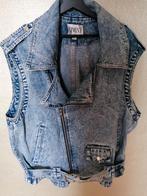 Hippe vintage bodywarmer jeans jasje oversized os nieuw, Ophalen of Verzenden, Nieuw, Maat 38/40 (M), Blauw