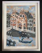 Schilderij Haarlem, Antiek en Kunst, Ophalen of Verzenden