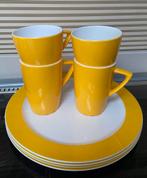 Mepal servies 4 borden , 4 bekers, Caravans en Kamperen, Ophalen of Verzenden, Zo goed als nieuw
