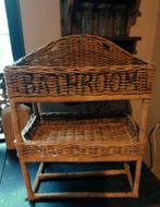 Rattan Badkamerrek, Minder dan 50 cm, Overige typen, Ophalen of Verzenden, Zo goed als nieuw