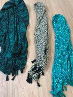 Nieuw! 3 dames shawltjes sjaaltjes groen zwart geel Shoeby, Nieuw, Shoeby, Ophalen of Verzenden, Sjaal