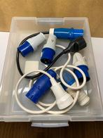 Verloopkabel met CEE mannetje, Caravans en Kamperen, Ophalen of Verzenden, Zo goed als nieuw