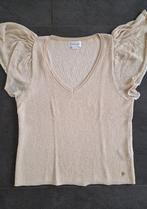 GOUDKLEURIGE TOP MAAT M. COTTON CLUB DAMESKLEDING. SHIRT!, Kleding | Dames, Tops, Maat 38/40 (M), Beige, Ophalen of Verzenden
