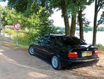 BMW e36 sedan 3-Serie 2.5 I 323 AUT 1996 Zwart, Auto's, BMW, Automaat, 65 €/maand, Achterwielaandrijving, 2494 cc