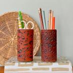 vintage berkenbast keramiek POT vaasjes Mid Century japandi, Antiek en Kunst, Antiek | Keramiek en Aardewerk, Ophalen of Verzenden