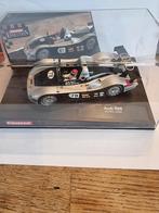 carrera evo audi r8r alms2000 slotcar racebaan, Ophalen of Verzenden, Zo goed als nieuw, Elektrisch, Carrera