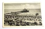 SCHEVENINGEN Strand met Pier 1940, 1940 tot 1960, Gelopen, Zuid-Holland, Ophalen of Verzenden