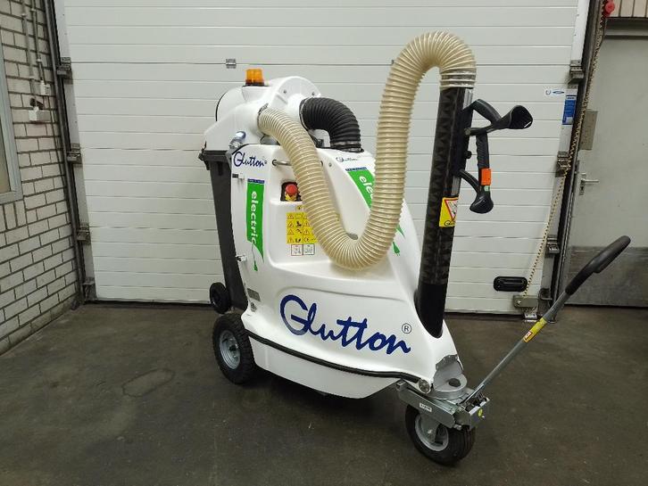 Zwerfafvalzuiger, afvalzuiger, Glutton Electric, Doe-het-zelf en Verbouw, Reinigingsmachines, Gebruikt, Overige typen, Ophalen of Verzenden