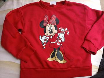 Disney Minnie Mouse Trui - Maat 122 beschikbaar voor biedingen