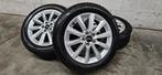 16" Audi A1 VW Polo Fabia velgen zomer / winterbanden 7.5mm, Gebruikt, 16 inch, Banden en Velgen, V