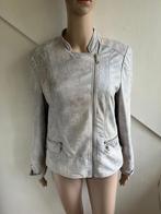 Gerry weber jas met rits maat 40 /42 wit offwhite glans, Maat 38/40 (M), Wit, Ophalen of Verzenden, Zo goed als nieuw