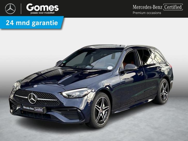 Mercedes-Benz C-klasse Estate 300 e AMG | Trekhaak | Night P, Auto's, Mercedes-Benz, Bedrijf, Te koop, C-Klasse, ABS, Achteruitrijcamera
