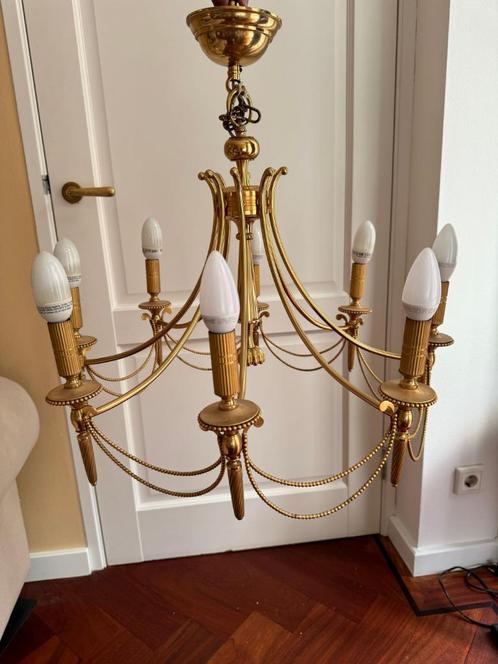 Gaetano Sciolari kroonluchter, Huis en Inrichting, Lampen | Plafondlampen, Gebruikt, Overige materialen, Ophalen